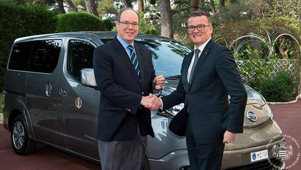 Nissan e-NV200 Palace of Monaco