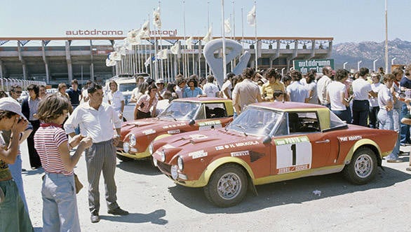Portugal 1975 Heyday for Fiat Abarth 124.