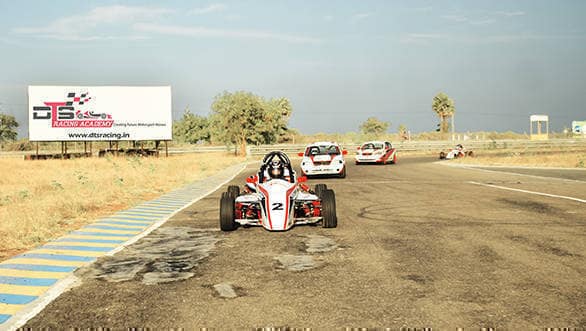 Basic training includes cornering and braking technique as well as understanding the racing line
