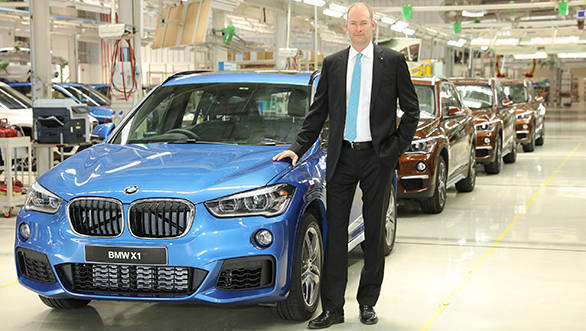 2016 BMW X1 rolls out from Chennai plant Dr._Jochen_Stallkamp,_MD_-_BMW_Plant_Chennai_with_the_all-new_BMW_X1