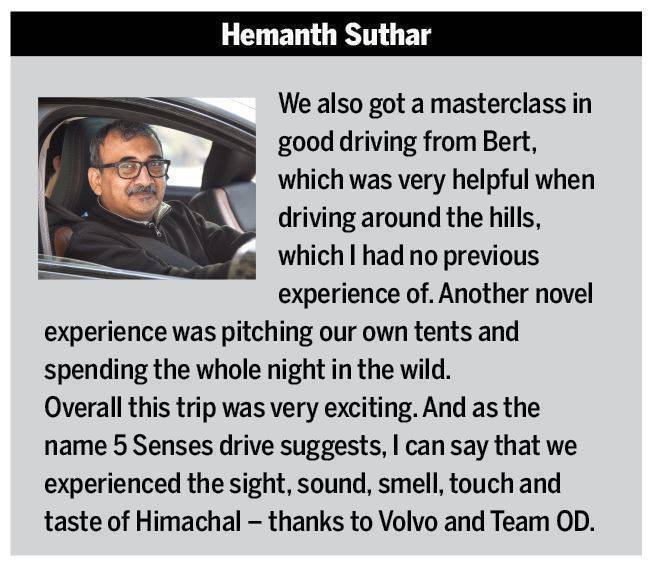 Feature: Volvo 5 Senses drive Hemant