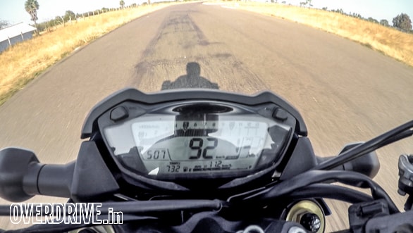 9,000rpm: It's wheelieing!