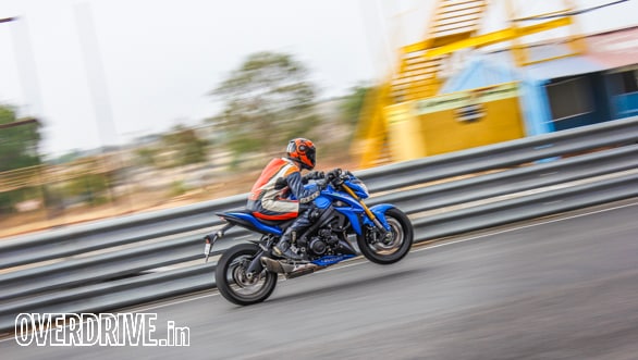 So violent is first gear acceleration that the wheel lifts three times (When in Level 1 of Traction Control), only to be brought back down by the electronics