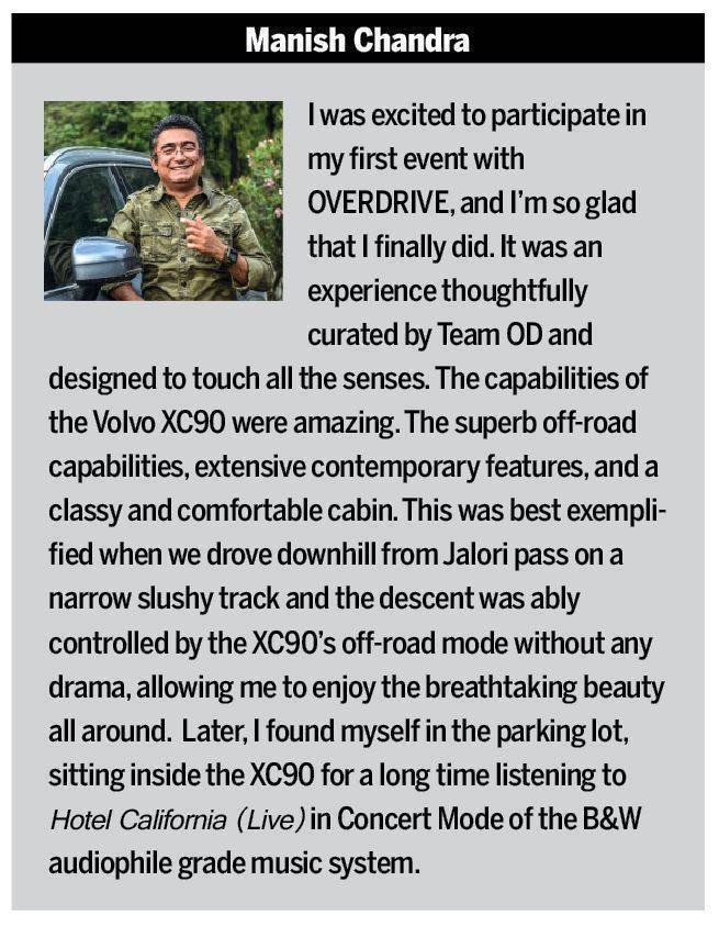 Feature: Volvo 5 Senses drive MANISH CHANDRA