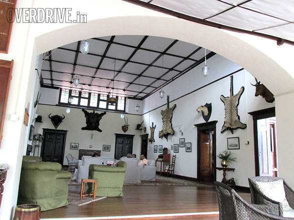 Ootacamund Club sitting area