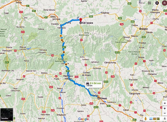 Transfagarasan highway