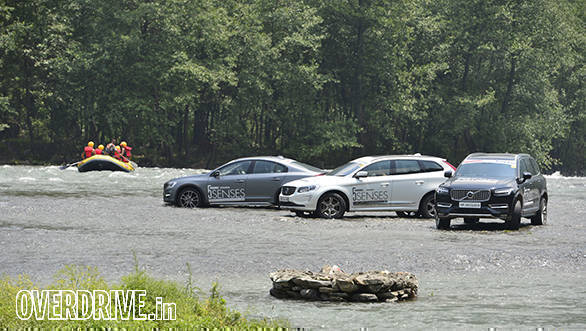 Feature: Volvo 5 Senses drive Volvo 5 Senses Drive opening