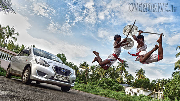 Datsun Go Kerala three