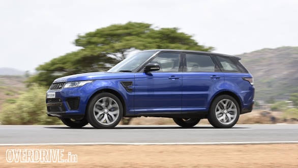 Land Rover SUVs get major price revisions in India Range Rover Sport SVR