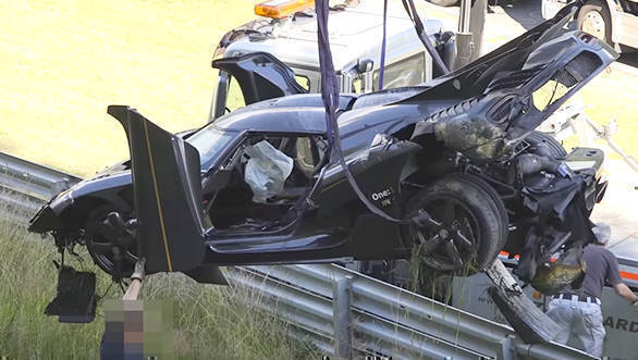 Koenigsegg One 1 crash nurburgring (1)