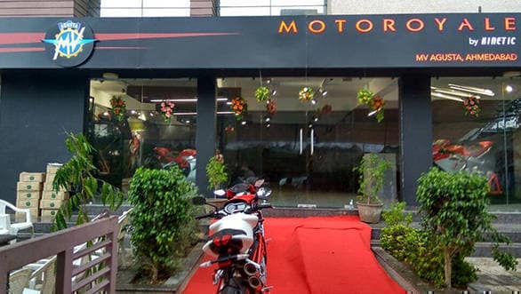 MV Agusta India Showroom gujarat 01