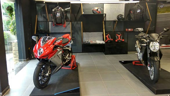 MV Agusta India Showroom gujarat