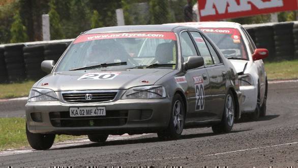 Deepak Ravikumar won the Superstock class race