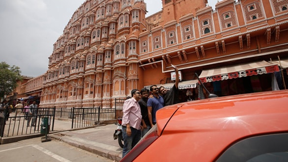 Honda Jazz anniversary drive in Jaipur Honda Jazz anniversary drive (5)