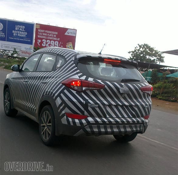 Spied: Hyundai Tucson spotted testing ahead of India launch Hyundai Tucson (2)