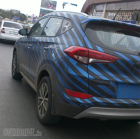Spied: Hyundai Tucson spotted testing ahead of India launch Hyundai Tucson (3)