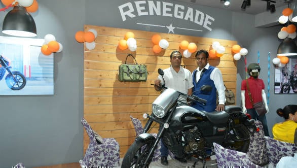 UM Motorcycles India opens new dealership in Jaipur L-R _ Mr