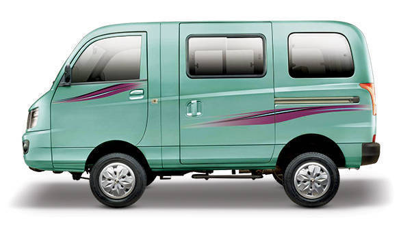 New car launches in India this festive season Mahindra-Supro-Van-side-green