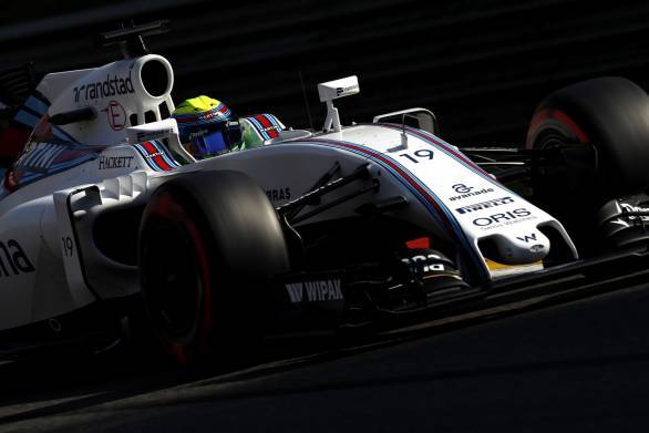 Spa-Francorchamps, Spa, Belgium.. Saturday 27 August 2016. Felipe Massa, Williams FW38 Mercedes. Photo: Glenn Dunbar/Williams ref: Digital Image _31I0991