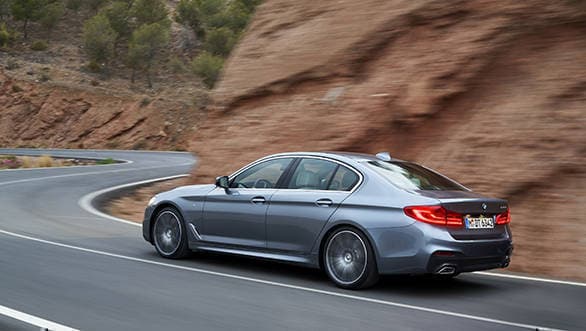 Preview: India-bound 2017 BMW 5 Series revealed 2017 BMW 5 Series (8)