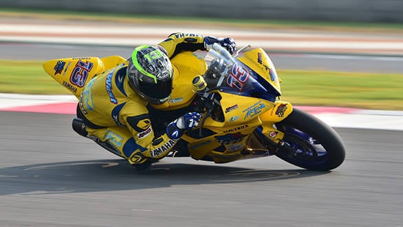 Anthony Keith West, winner of SuperSport 600cc race (Oct 01)