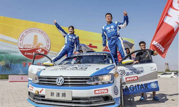 China Rally 2016 Li Daiwei S3 FAW VW Jetta FV7166 copy
