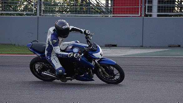 Pinning it: Day 3 of the TVS One Make Championship DSC00088