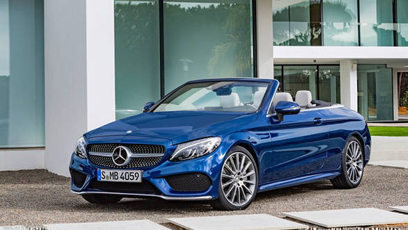 Mercedes-Benz India to launch S-Class Cabriolet and C-Class Cabriolet on November 9, 2016 Mercedes Benz C-Class Cabriolet one