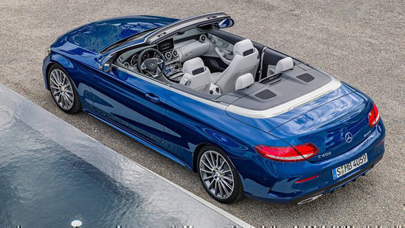 Mercedes-Benz India to launch S-Class Cabriolet and C-Class Cabriolet on November 9, 2016 Mercedes Benz C-Class Cabriolet two