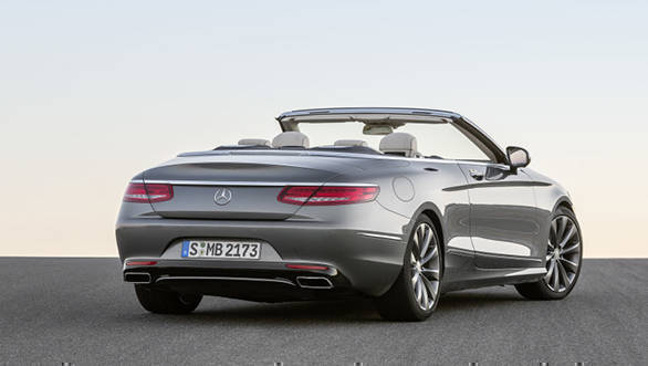 Preview: Mercedes-Benz S-Class Cabriolet to launch in India on November 9 Mercedes-Benz S-Klasse Cabrio, S 500, Selenitgrau, Interieur: Leder porzellan/tiefseeblau ; Mercedes-Benz S-Class Cabriolet, S 500, selenit grey, interior: leather porcelain/deep-sea blue;