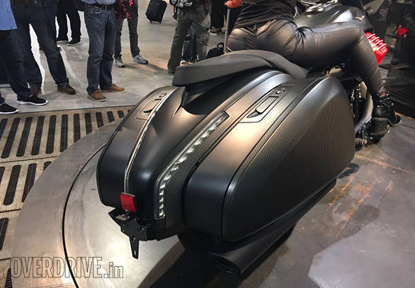 As a concept, the MGX-12 looked a bit odd towards the rear. But in its bagger avatar, you can't complain one bit