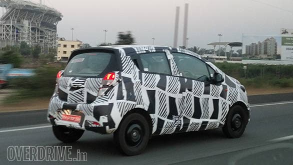 Spied: 2017 Chevrolet Beat spotted testing in India 2017 Chevrolet Beat spied (2)