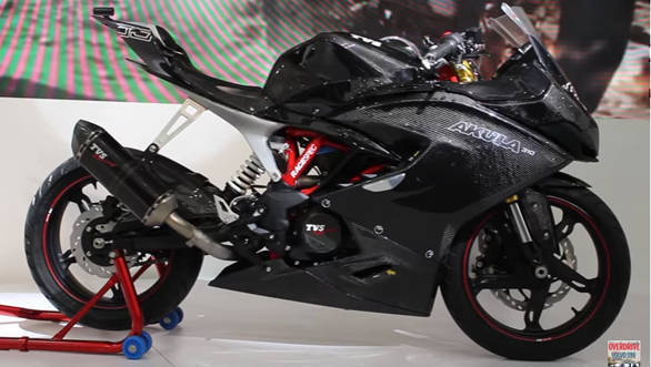 Indian bikes for 2017 2016 Auto Expo TVS Akula 310