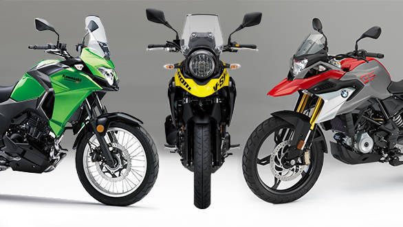Spec comparo: BMW G 310 GS vs Kawasaki Versys-X 300 vs Suzuki V