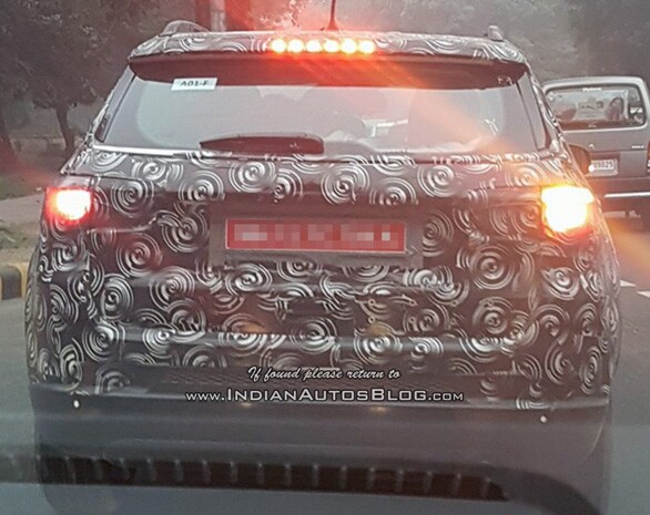 Spied: 2017 Jeep Compass caught testing in India jeep compass spy india 2