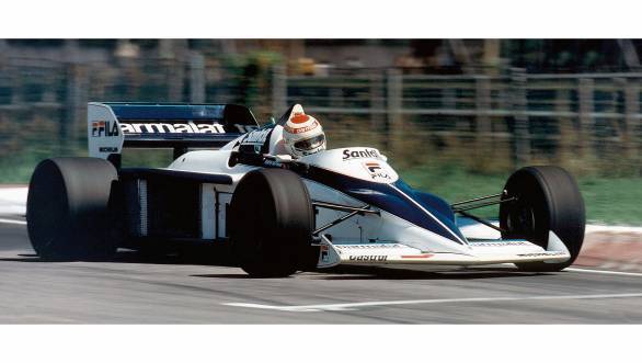 Nelson Piquet in the Brabham 