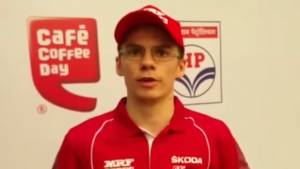 APRC 2016 India Rally_ Interview with MRF Skoda's Fabian Kreim - Video
