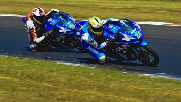 Aaron Gunawardena (28) and Meka Vidhuraj (14)