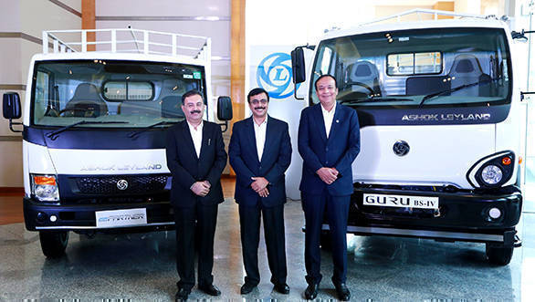 Ashok Leyland Partner LCV and Guru launched in India Ashok Leyland Partner and Guru