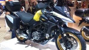 First look_ Suzuki V-Strom 1000 unveiled at Intermot 2016 - Video