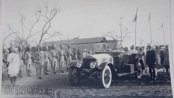 17-D- The 1921 Silver Ghost sometime in 1920's