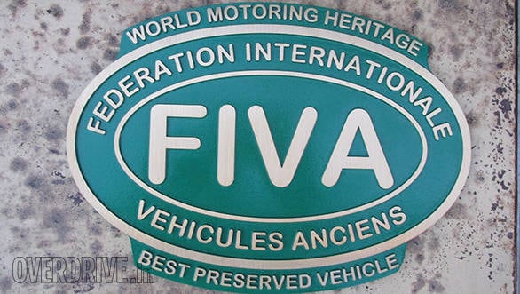 17B-The Wankaner 1921 Rolls-Royce is the first car in India to have won the FIVA UNESCO Preservation Trophy