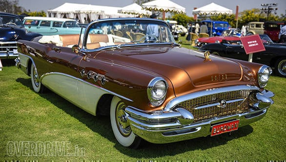 35- A 1955 Buick Roadmaster owned by Viveck & Zita Goenka