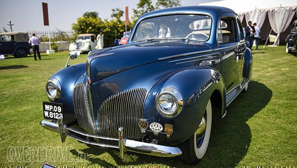 42- A 1938 Lincoln Zephyr owned by Dr.Ravi Prakash