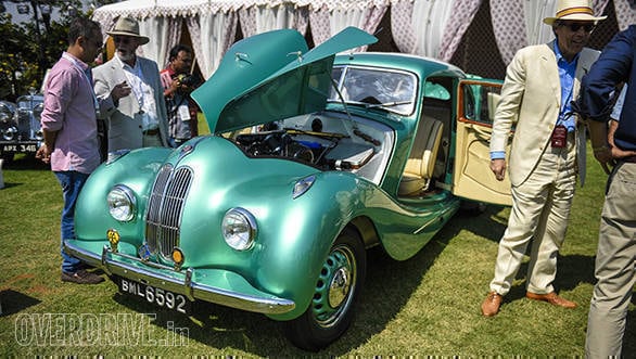 50-Cartier Resurrection Cup winner 1949 Bristol 400 owned by Amit Sapre and resurrected by Nekzad and Kaizad Engineer