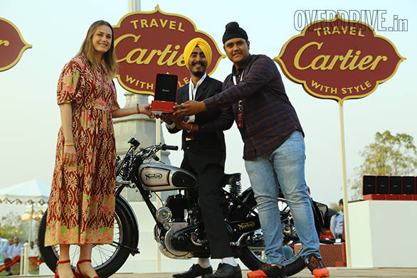 6-Pre-War Motorcycle prize winner - Norton 16H - owned by Norton Singh Sukhi
