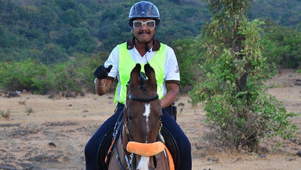 Kailash Sheth of the Kobe Restaurant Chain rode Hazel