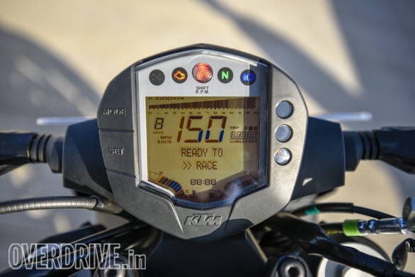 KTM 250 Duke Meters