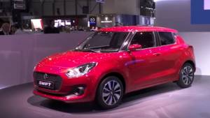 2018 Maruti Suzuki Swift showcased at the 2017 Geneva Motor Show