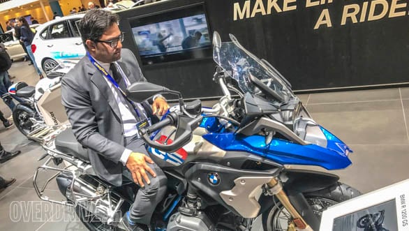 Bert is patiently waiting for BMW Motorrad to launch in India